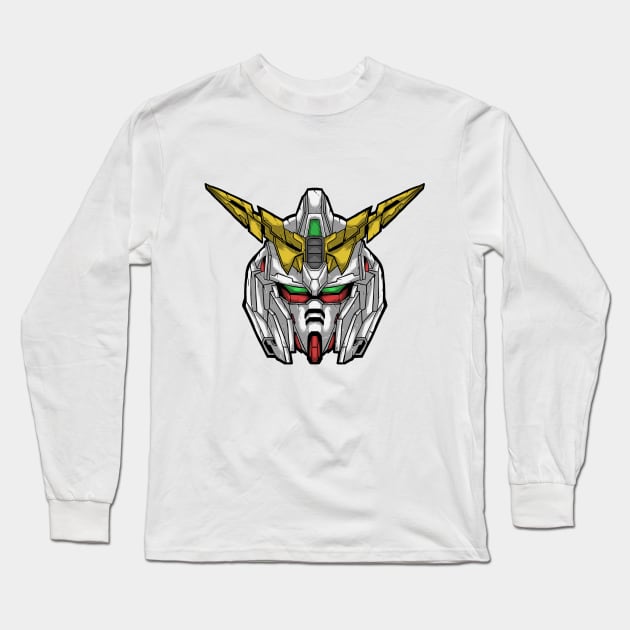 unicorn gundam Long Sleeve T-Shirt by Amartwork